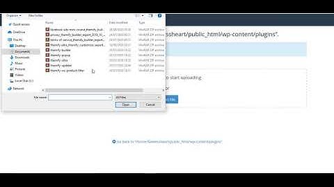 How to upload a plugin via cpanel in wordpress