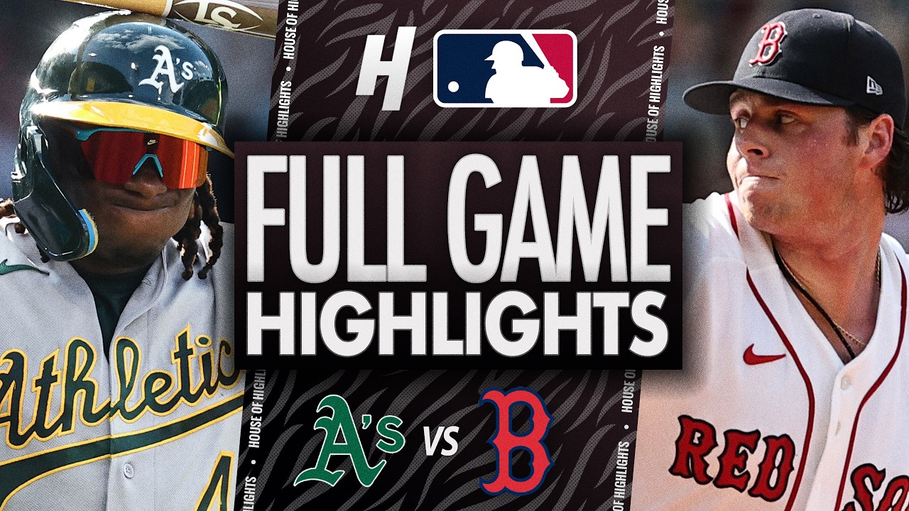 Athletics vs Boston Red Sox - FULL GAME HIGHLIGHTS 🔥 August 8, 2026 MLB Season