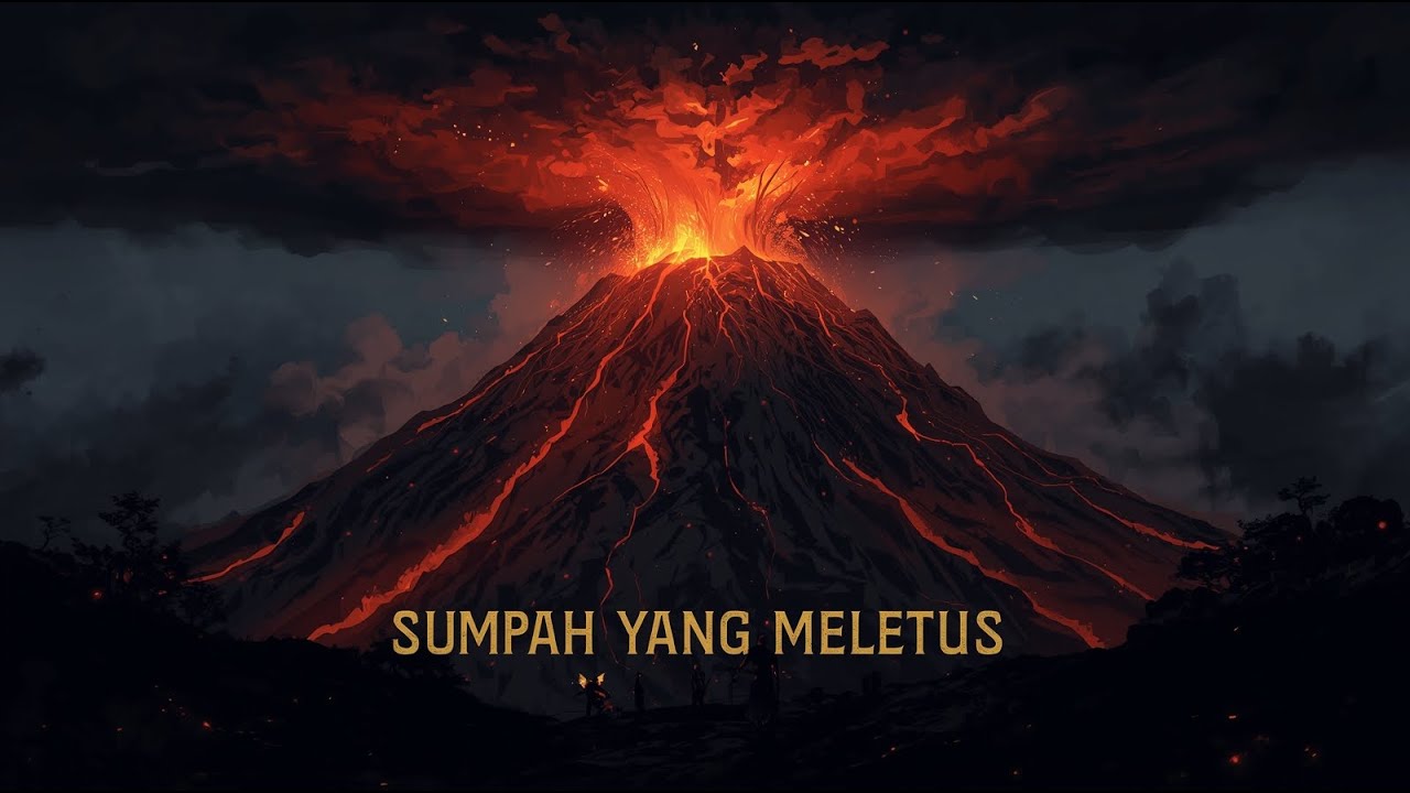 Legenda Asal-usul Gunung Kelud — Sumpah Terlarang yang Menjadi Letusan