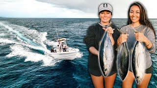 Hawaii Bluewater Spearfishing for Sushi Party (Cold Smoked Sashimi)