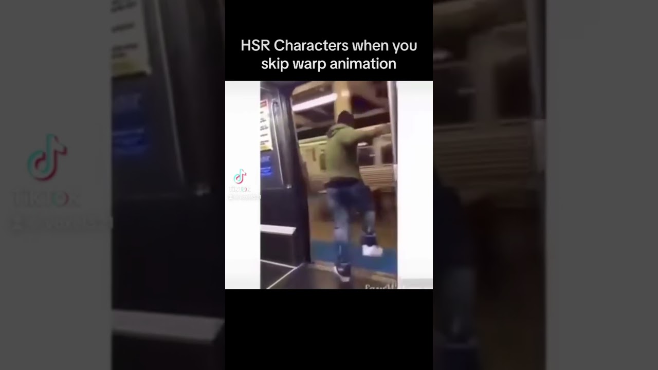 HSR Characters when you skip warp animation