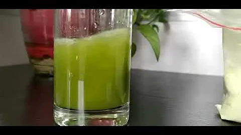 Celery juice powder water soluble test
