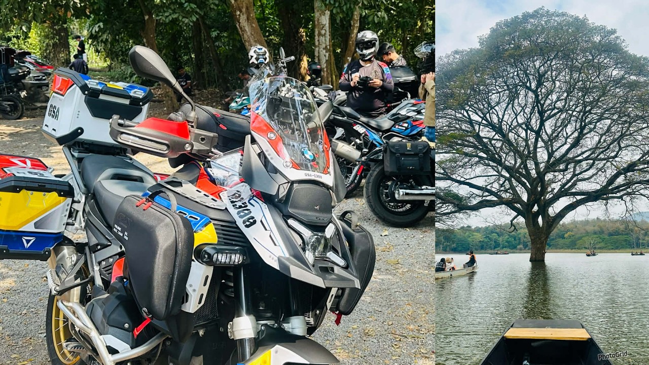 GSA1300 ทางศูนย์บีเอ็มเชียงใหม่ พาไปชมต้นฉำฉายักษ์กลางน้ำ(ต้นจามจุรี)