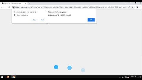 Emicalcove.xyz push notifications (removal solution).