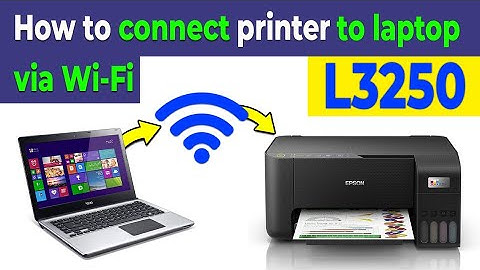 How to Connect Epson L3251 Printer to Laptop via Wi-Fi | Easy Setup for L3250, L3210, and L3256.