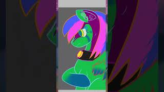 Pencil Ribbon's Regret #art #artwork #pony #mlp #oc #pegasus #speedpaint #speedart