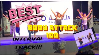 Body attack 100 track 8 interval.