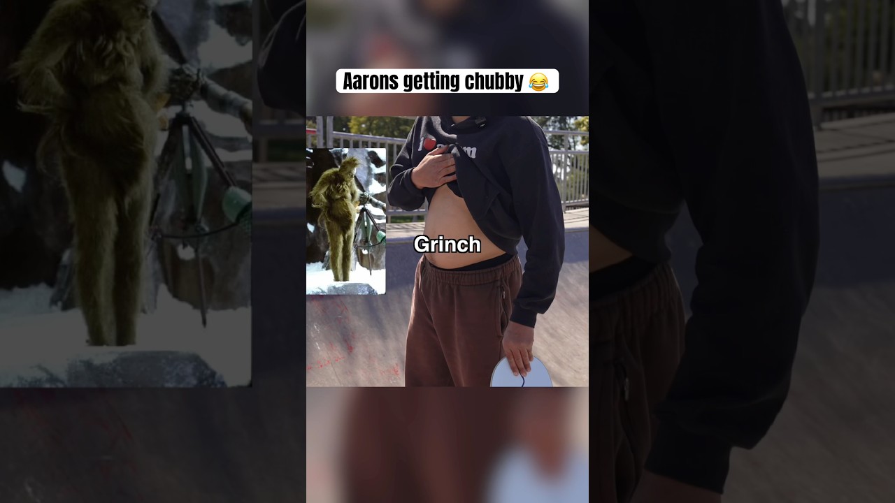 Aaron’s getting chubby