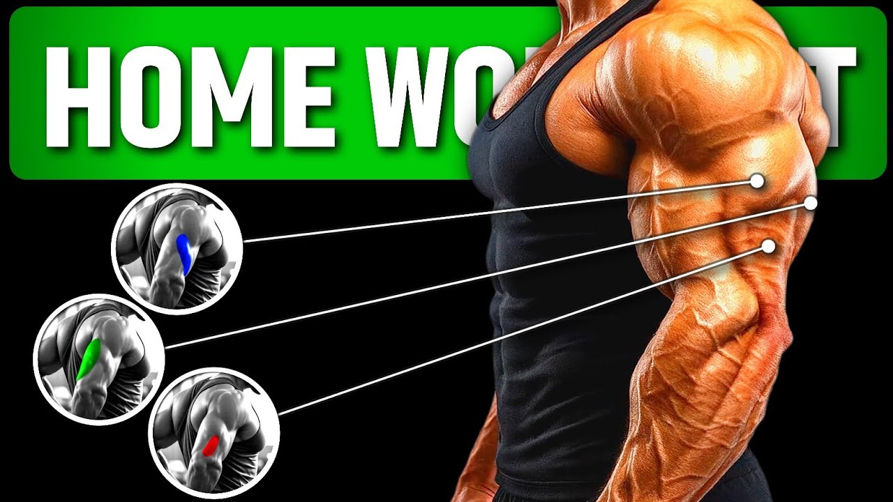 Just 3 Minutes to Massive Triceps! 5 Exercises You Can’t Skip
