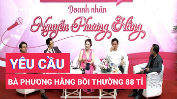 Vợ chồng ca sĩ Thủy Tiên và ca sĩ Đàm Vĩnh Hưng đòi bà Phương Hằng bồi thường 88 tỉ