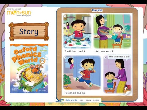 Oxford phonics world 2 story - The mud - YouTube