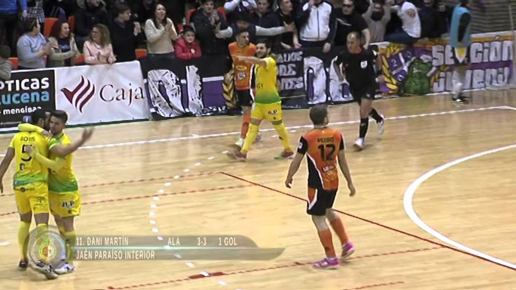 Jaén Paraíso Interior vs Aspil Vidal Ribera Navarra Jornada 21 futsal academy
