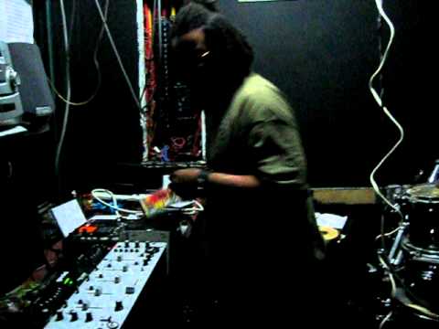 DJ EMUX doing his thing at 'Altered Fridays'...