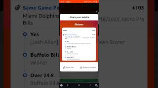 Thursday night football parlay #nfl #picks #thursdaynightfootball #miamidolphins