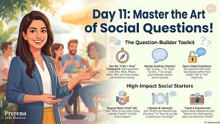 Stop Awkward Silences: The Best Conversation Starters (Day 11) | Spoken English