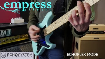 Ultimate Stereo Tape delay - Empress Effects EchoSystem