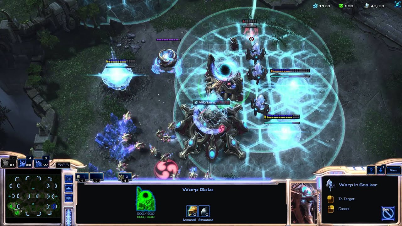 Protoss fast Oracle build - YouTube