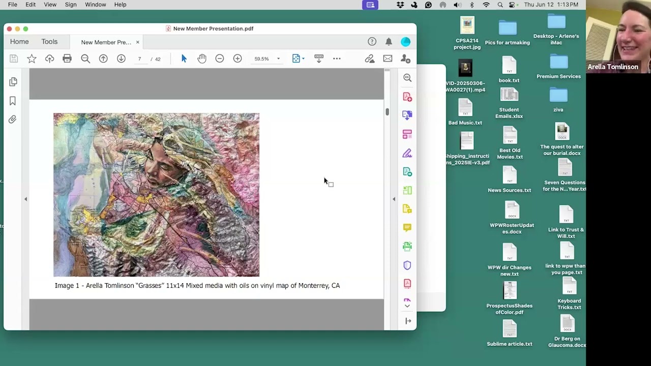 Women Painters West New Members Presentations