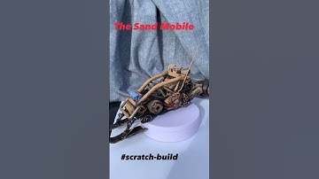 The Sand Mobile #scratchbuild #starwars #scifi #toys #3dprinting #trashbash #trashbuild #diy
