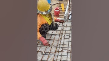 Technical reinforce ground slab rebar with tie wire