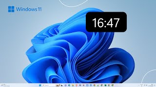 How to Add Clock Widget in Windows 11