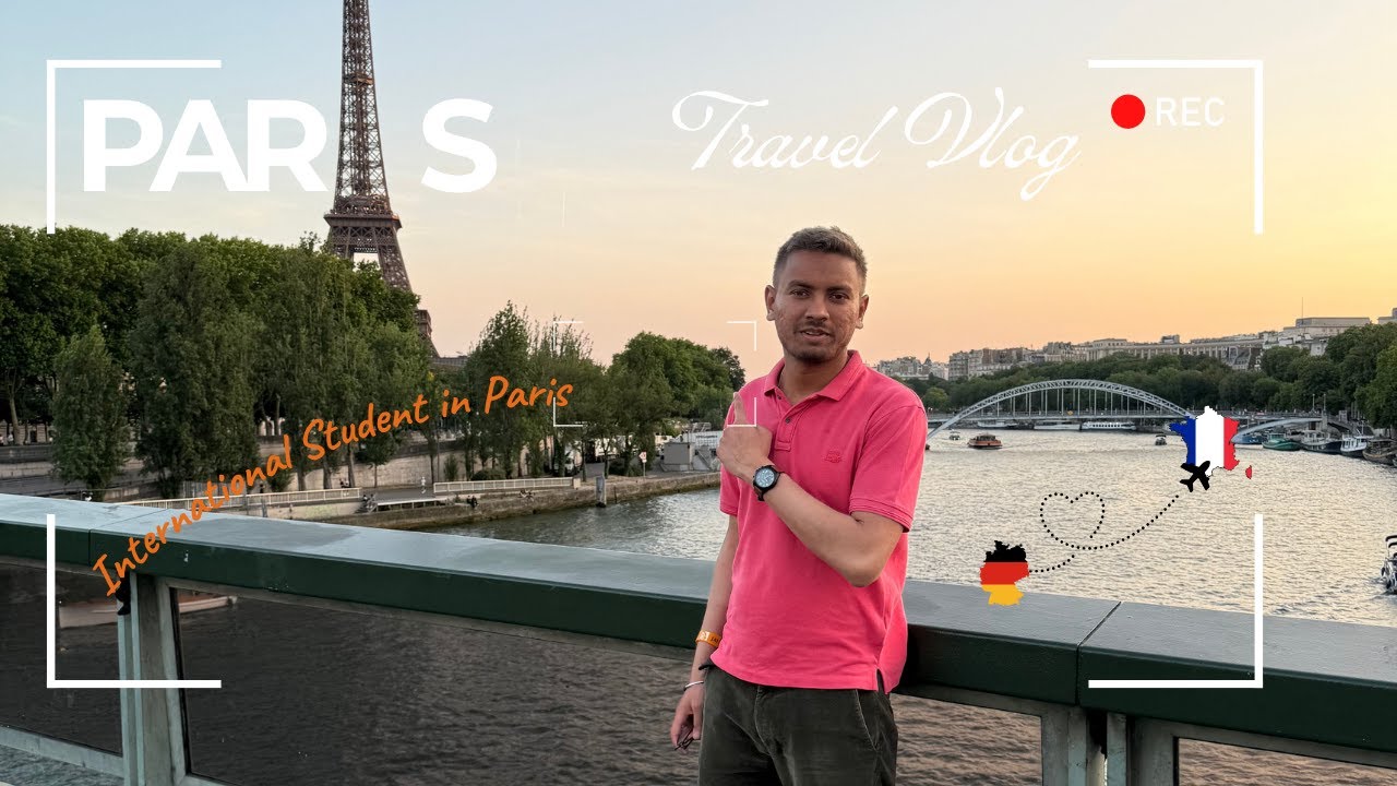 The Unbelievable Journey From Germany to Paris | Indian Student in France | Part 1