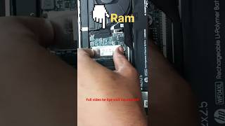 Can you upgrade RAM on HP Envy x360 2 in 1? #shorts