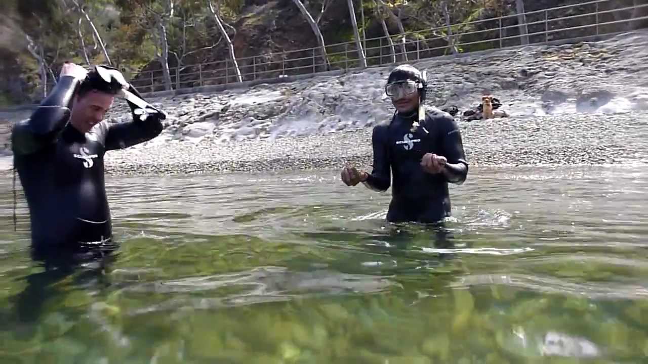 Omar catching fish and gets bidden