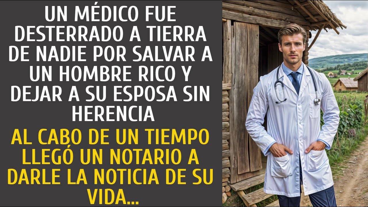 Un médico fue desterrado a tierra de nadie por salvar a un hombre rico y dejar a su esposa sin…