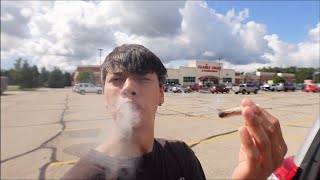 Smoking a Joint at Family Fare