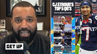 GET UP | "Dak Prescott doesn't deserve to be No. 4" - Chris Canty RIPS CJ Stroud's top 5 QBs in NFL