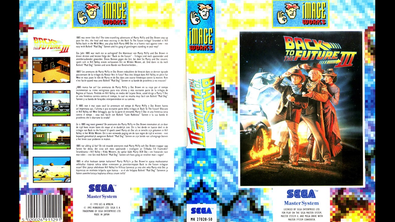 Back to the Future Part III [Master System] Stage One Music YouTube