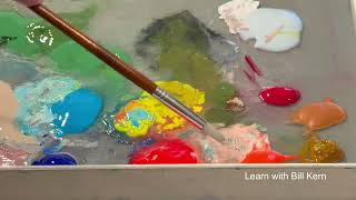 Acrylic Painting Tutorial: Standing Tall 4 #paintinglesson  #acryliclandscapetutorial #paintalong
