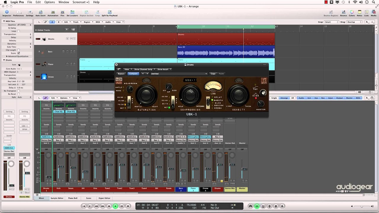 [Audiogear.it] Recensione Kush Audio UBK 1 Plugin YouTube
