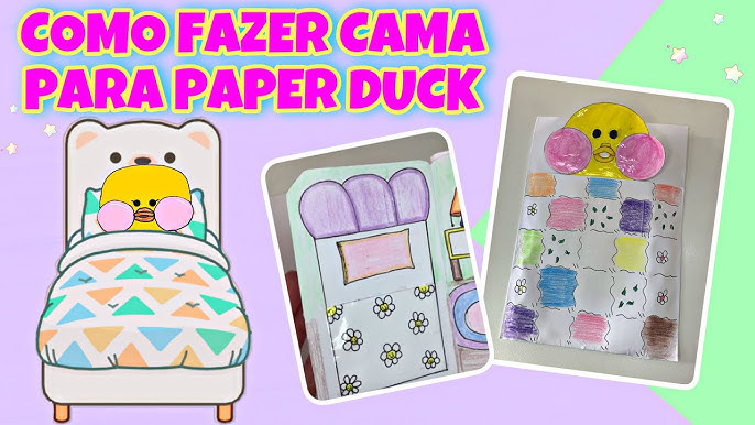 Cama para Paper Duck do TikTok #paperduck 