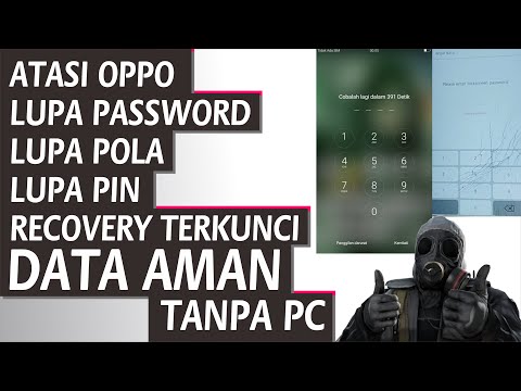 HP oppo lupa PASSWORD, data aman, tanpa PC