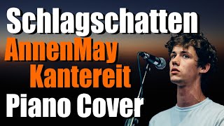 AnnenMayKantereit - Schlagschatten | Piano Cover by Mattes am Klavier