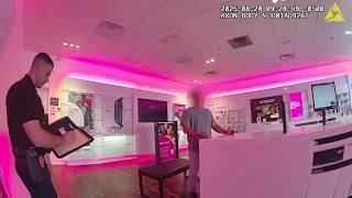 Employee Steals $20,000 in Phones from T-Mobile — Caught on Camera!