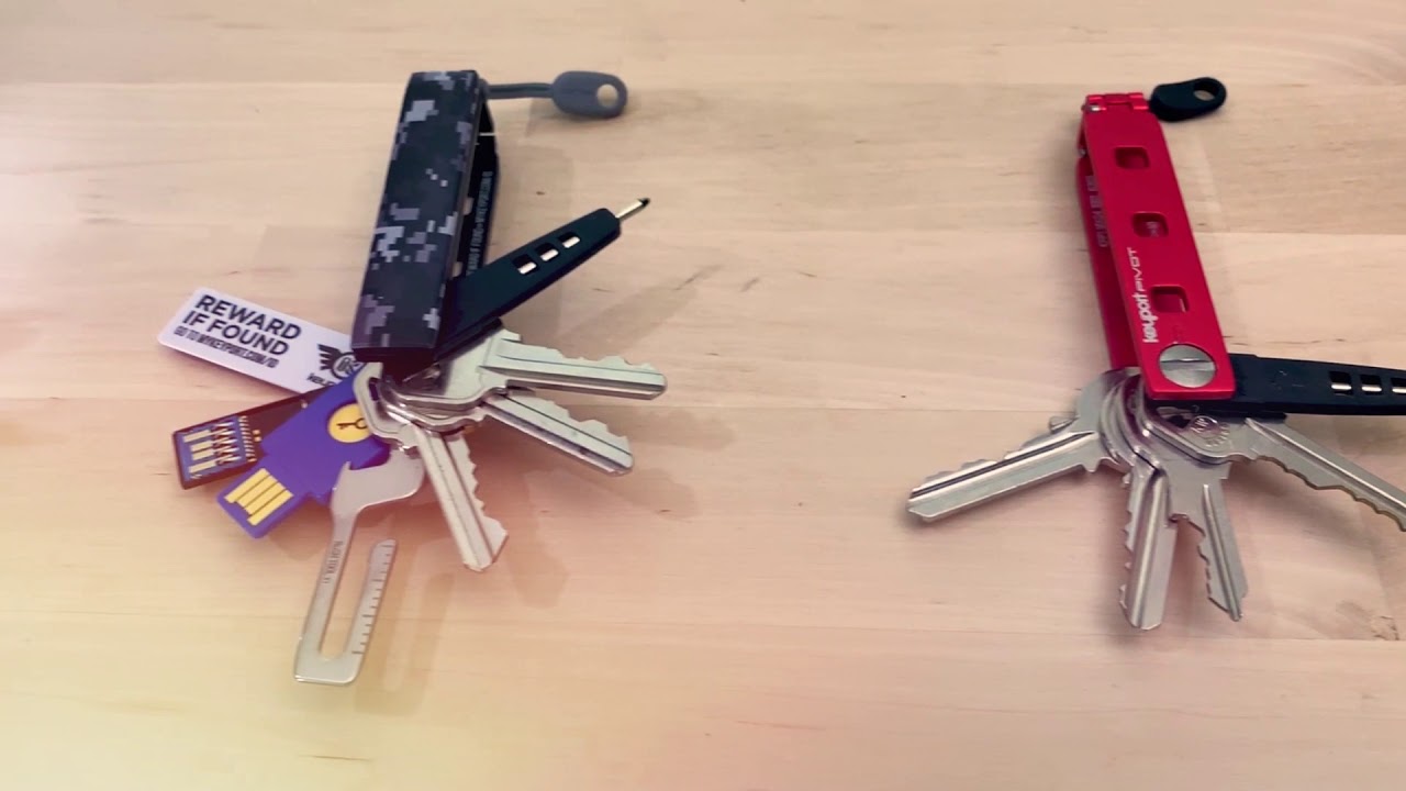 Keyport Pivot 1.0 Modular Swiss Army Style EDC Key Organizer YouTube