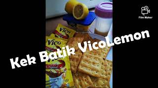 Cara membuat kek batik vicolemon -