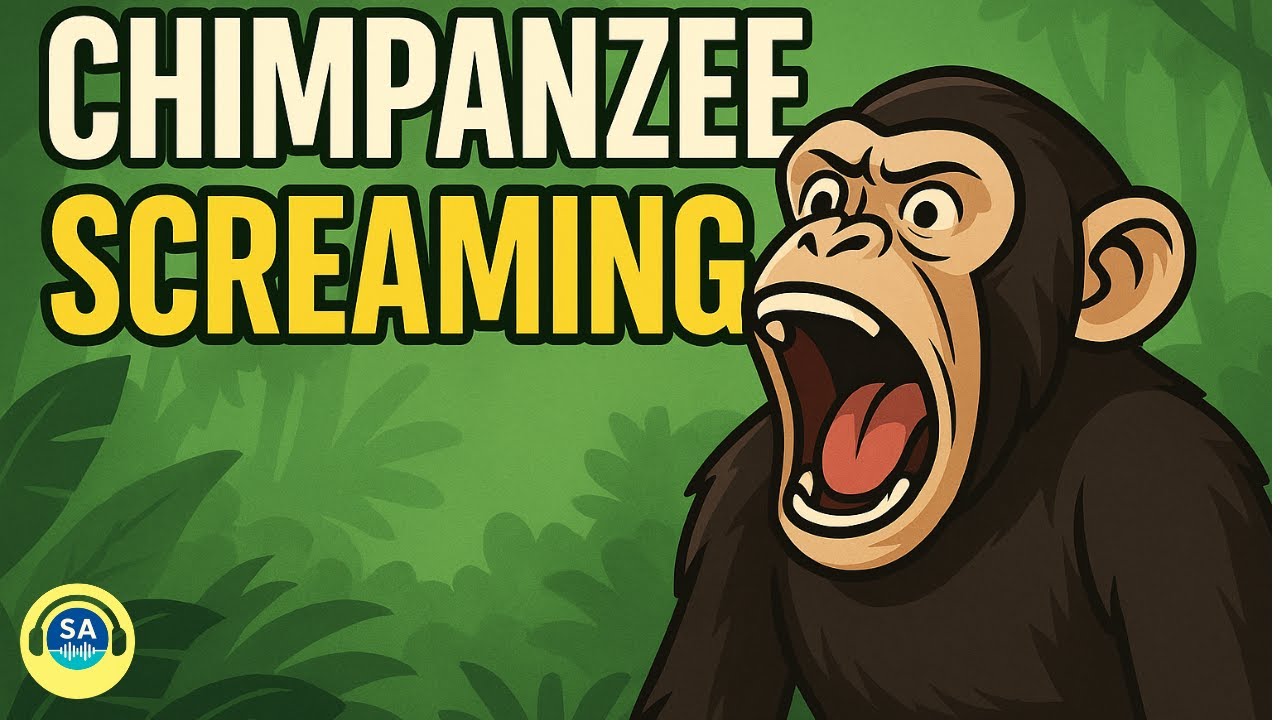 🐒 Chimpanzee Screaming – Monkey / Ape Sound Effect