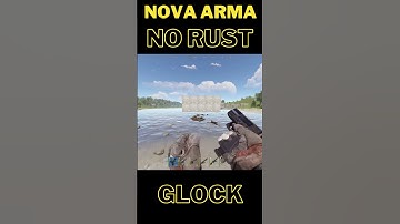 NOVA ARMA NO RUST GLOCK New Rust Glock & Burst Module #shorts #rust #new