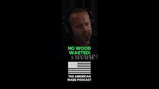 No wood wasted! #lumber #wood #AmericanMadePodcast