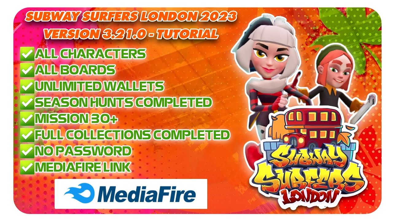 Latest and new update for Subway Surfers (London Tour) for Android