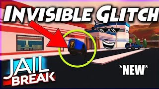 HOW TO BECOME INVISIBLE IN ROBLOX JAILBREAK!