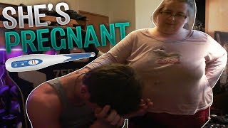 I GOT MY GIRLFRIEND PREGNANT PRANK ON MY MOM! (Emotional)