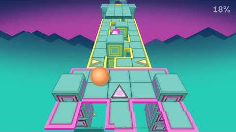 Rolling Sky remake - Melatic Maddness (By Centicodes) - Process 1