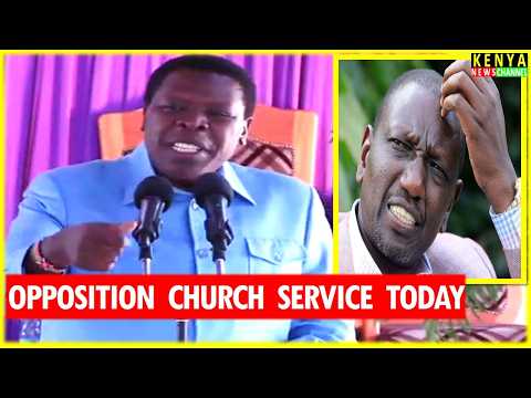 WAMALWA IS FIRE🔥 Listen what he told Ruto in Church today at AIC Namanga Border