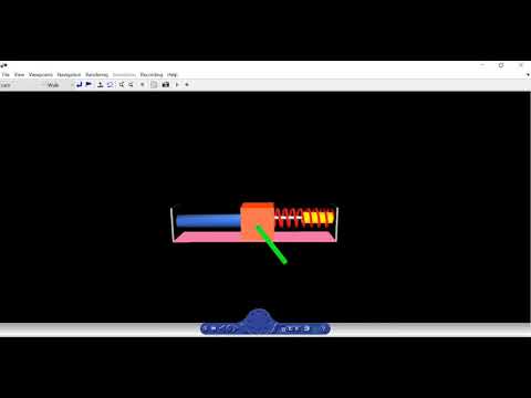Mass Spring Damper with pendulum Dynamics