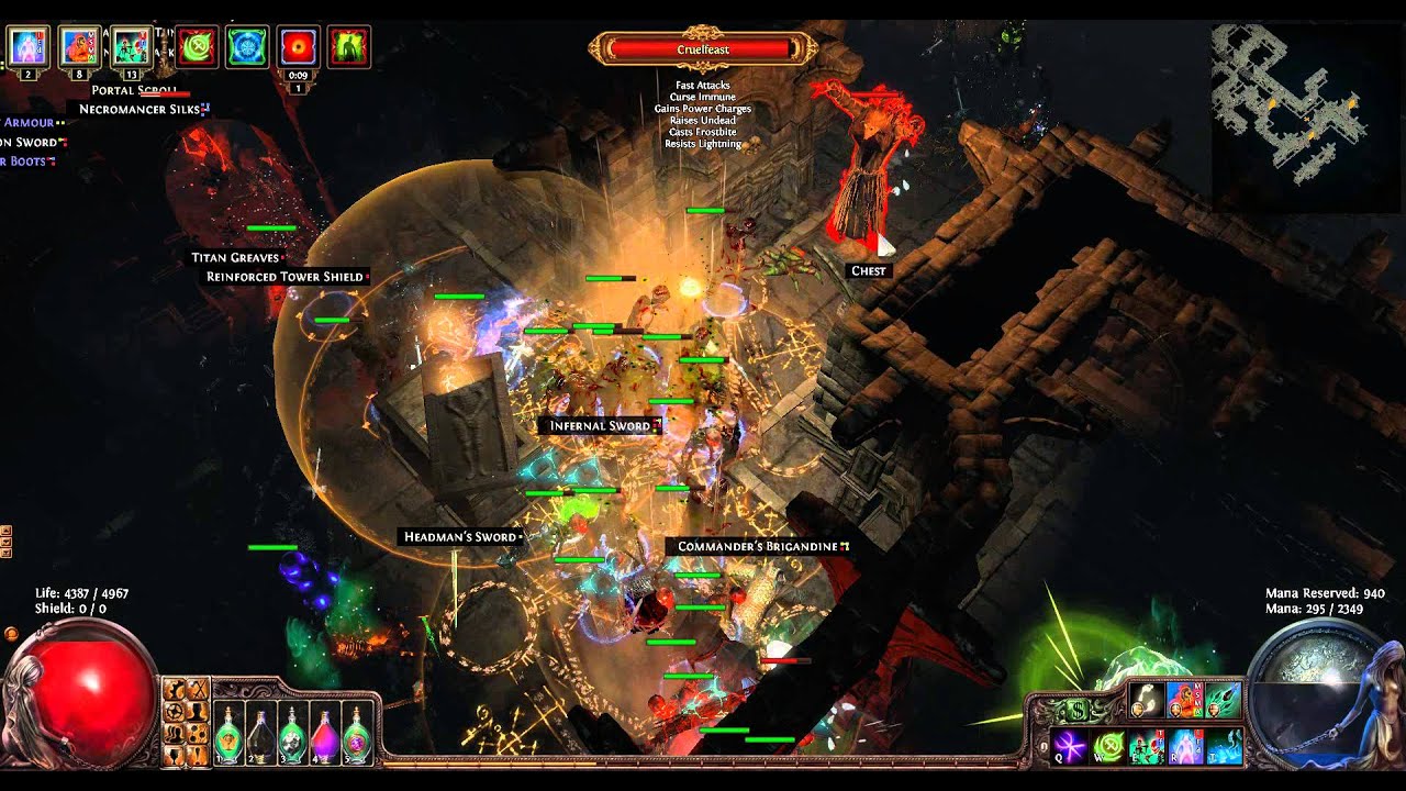 Life summoner, no mana regen